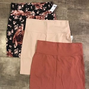 Charlotte Russe bodycon mini skirts bundle